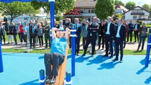 Street-Workout-Park am Vorderen See eingeweiht