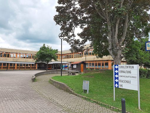Im Schulzentrum Althengstett scheint alles im grünen Bereich zu sein.Foto: Tröger Foto: Schwarzwälder Bote