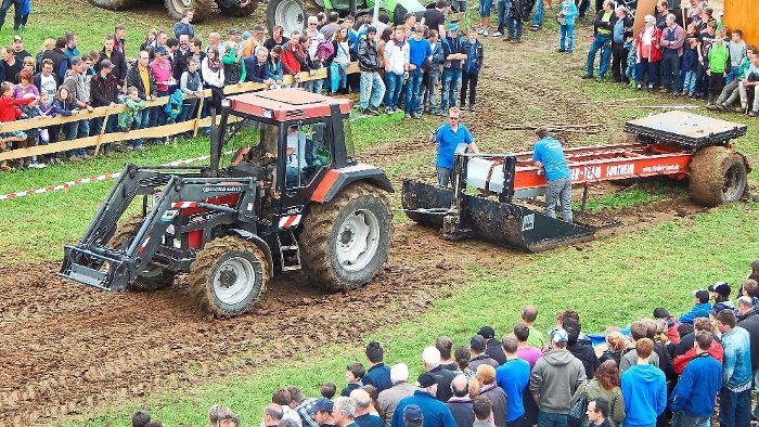 Riesiger Andrang beim Tractorpulling