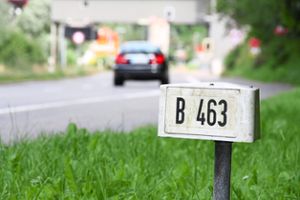 Die Bundesstraße 463 zwischen Haigerloch-Stetten und Gruol ist ab Dienstag wieder für den Verkehr befahrbar.  Foto: Archiv
