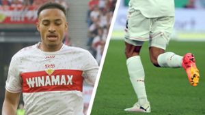 VfB Stuttgart gegen Eintracht Frankfurt: Warum Jamie Leweling mit zwei verschiedenen Schuhen spielte