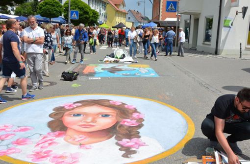 Das Street-Art-Festival hat sich im Laufe der Jahre zu einem echten Besuchermagnet entwickelt. Foto: Hans Herrmann