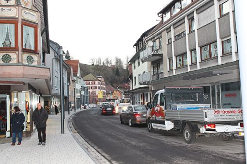 Die Arbeiten an der Poststraße sollen im September abgeschlossen sein. Foto: Schwarzwälder Bote